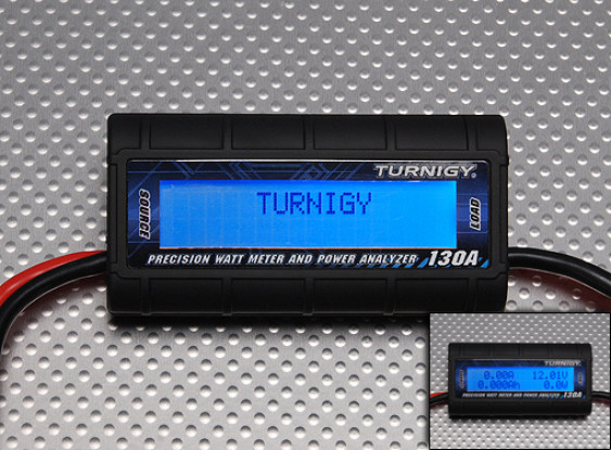 Turnigy 130A Medidor de vatios de potencia y analizador