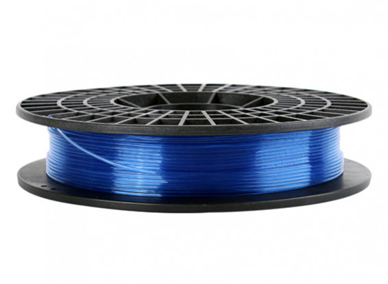 CoLiDo 3D Filamento impresora 1.75mm PLA 500G Carrete (azul translúcido)