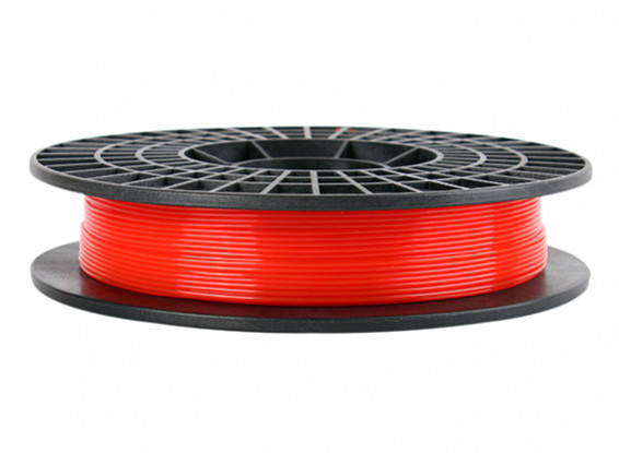 CoLiDo 3D Filamento impresora 1.75mm PLA 500G Carrete (rojo translúcido)