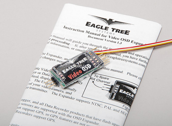Expander Eagle Tree vídeo OSD