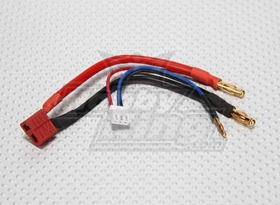 T-enchufe de conexión de cables para la Lipo 2S Estuche (1 unidad)
