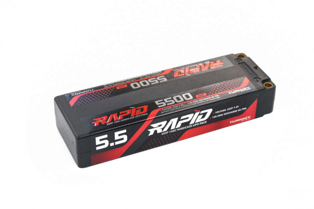 Turnigy Rapid 5500mAh 2S2P 140C Hardcase Lipo Battery Pack 1