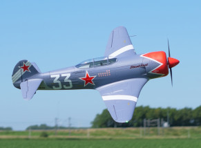 H-King Yak-11 Steadfast Monoplaza 6S Racer EPO 1450mm (PNF)