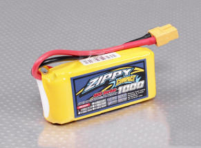 ZIPPY Compacto 1000mAh 3S Lipo 25C Paquete