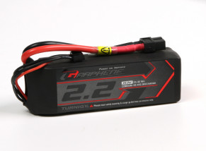 El grafeno Turnigy 2200mAh 3S 45C Li-Po paquete w / XT60