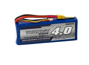 Turnigy 4000mAh 4S 30C Lipo Pack w/XT-60