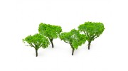 HobbyKing™ 65mm Light Green Scenic Wire Model Trees (4 pcs)