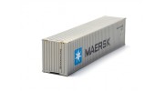 HO Scale 40ft Shipping Container (MAERSK)) front view