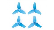 Cheerson CX-95S - 3-Blade 40mm Propellers (2xCW, 2xCCW) (Blue)