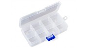 Medium 8 Compartment Parts Box with Latching Lid (Open)