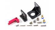 New Style MK8 Remote Extruder with Bracket (Left) - contents