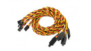 600mm Twisted Servo Lead Extension (JR) with Hook 22AWG (5pcs/bag)