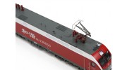 HXD1D Electric Locomotive Red HO Scale (DCC Equipped) 1