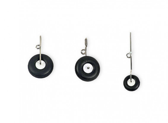 XFLY A-10 Thunderbolt II Twin 1000mm Replacement Landing Gear Set (3pcs)