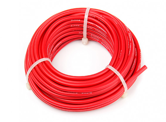 Turnigy High Quality 14AWG Silicone Wire 9m (Red)