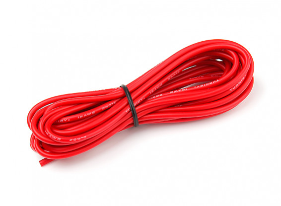 Turnigy High Quality 16AWG Silicone Wire 4m (Red)