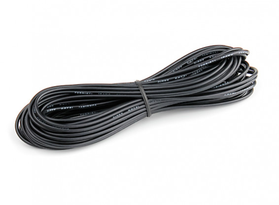 Turnigy High Quality 18AWG Silicone Wire 10m (Black)