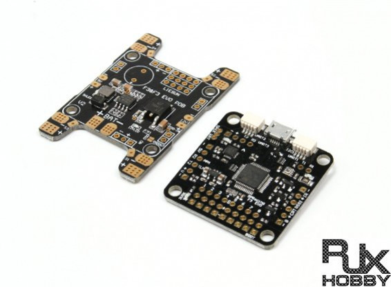 RJX SP Racing F3Evo flight controller with F3 or F3Evo Special PDB