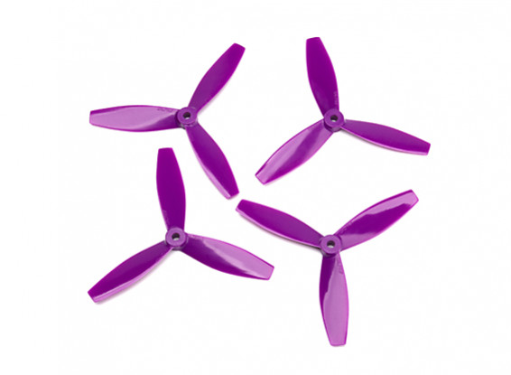 Dalprop "Ultrathin" T5046 3-Blade Propellers CW/CCW Set Purple (2 pairs)