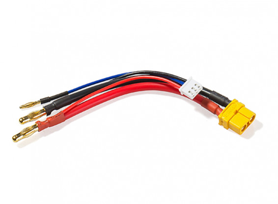 XT60 Plug cablaggio per 2S Hardcase Lipo (1pc)