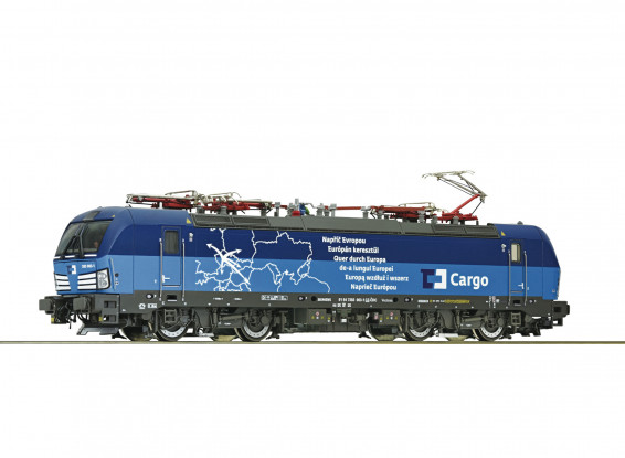 Roco/Fleischmann HO Electric Locomotive BR 383 CD Cargo w/Lighting (DCC Ready)
