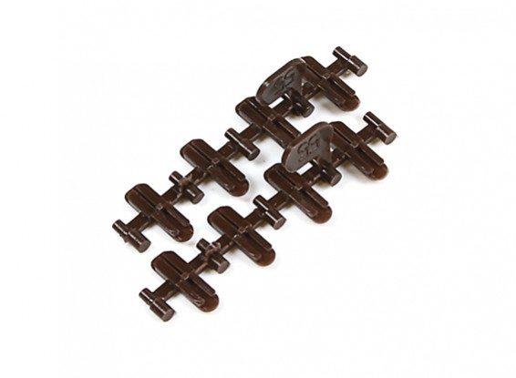 Micro Engineering HO/N Scale Code 70 to 55 Transition Plastic Insulated Rail Joiners 8pcs (26-005)