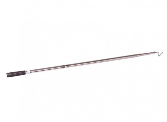 Adjustable Stainless Steel Pole with Hook (4m)