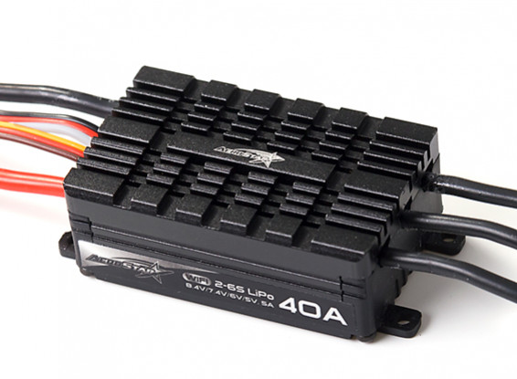 AeroStar WiFi 40A Brushless ESC with 5A BEC (2~6S)