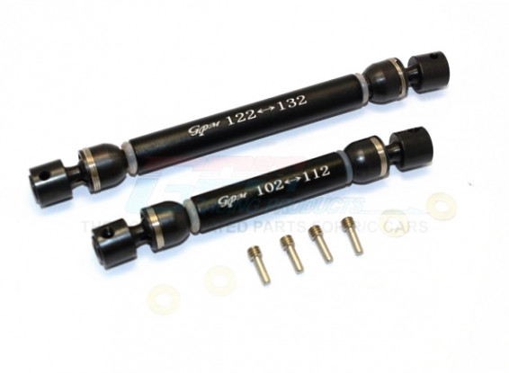 TRAXXAS TRX-4 GPM - Upgraded BK Front/Rear CVD Main Shafts (14pc)