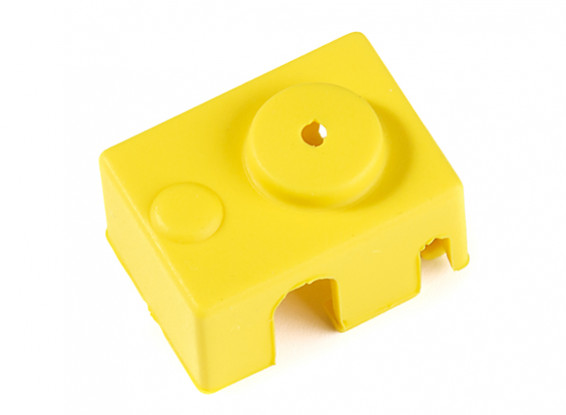 PT100 E3D V6 Silicone Sock for RepRap Prusa i3 MK3 (Yellow)
