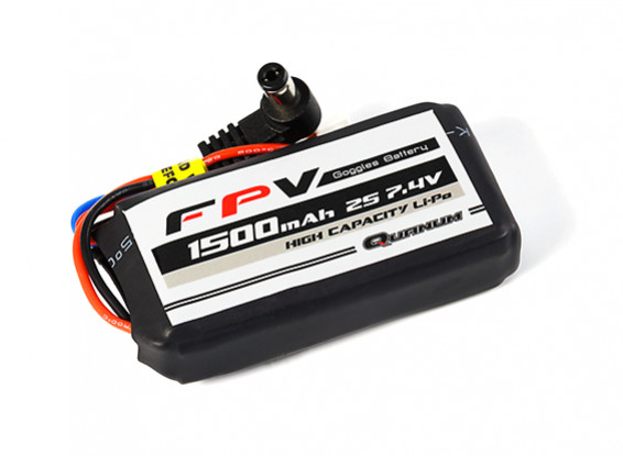 Quanum FPV Headset Battery 7.4V 1500mAh 3C