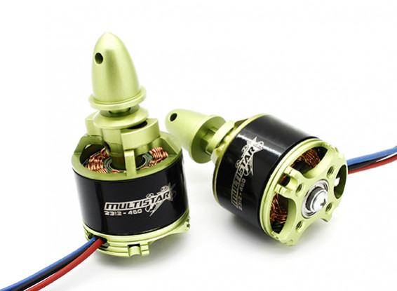 Turnigy Multistar 2312-460Kv HV 12 Pole multi-rotore Outrunner Set CW / CCW (2)