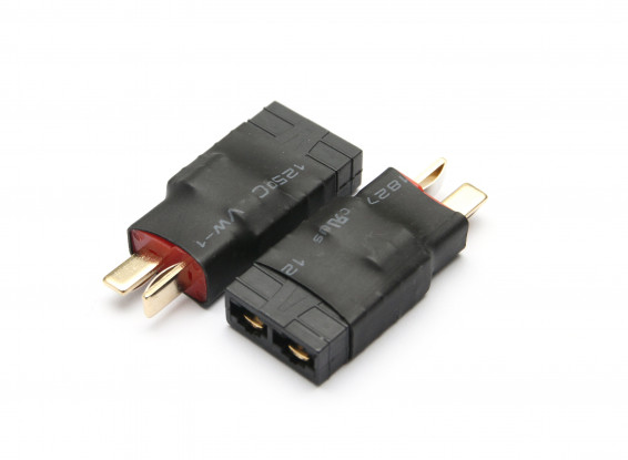 TR Female to T-Connector Male Battery Adapter (2pcs)