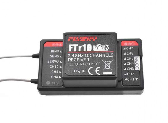 FLYSKY-AFHDS-3-10CH-FTR10-Receiver-Support-i-BUSS-BUSPPM-Output-Compatible-PL18-9114000092-0-1