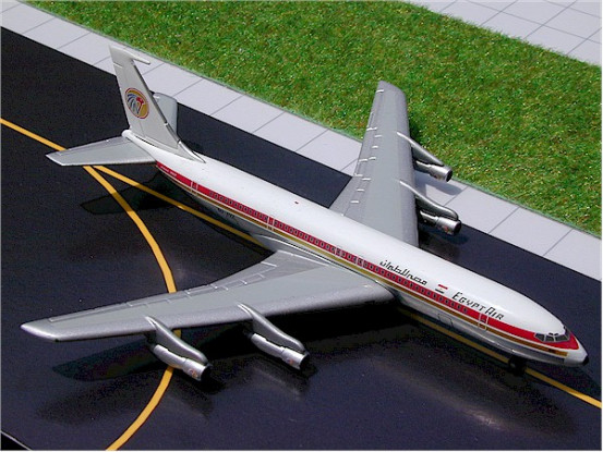 Gemini Jets EgyptAir Boeing 707-320 SU-AVZ 1:400 Diecast Model GJMSR164