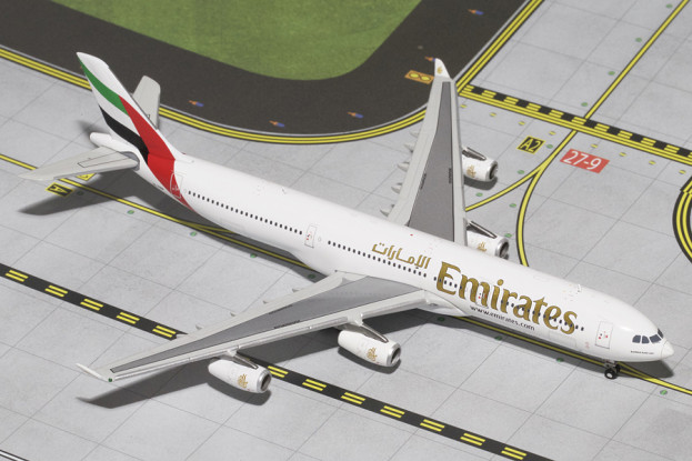 Gemini Jets Emirates Airbus A340-300 A6-ERT 1:400 Diecast Model GJUAE1284