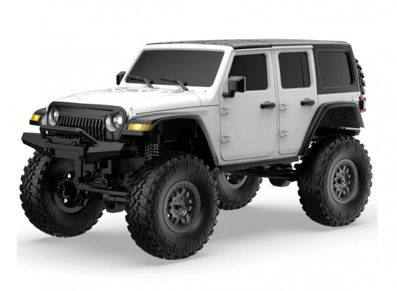 RACENT RCS24 1/24 Scale Monster Truck 4WD Brushed  RTR EXA78701RWB2, White