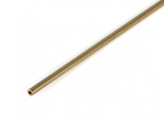 K&S Precision Metals Brass Round Stock Tube 1/16" OD x 0.014 x 36" (Qty 1)