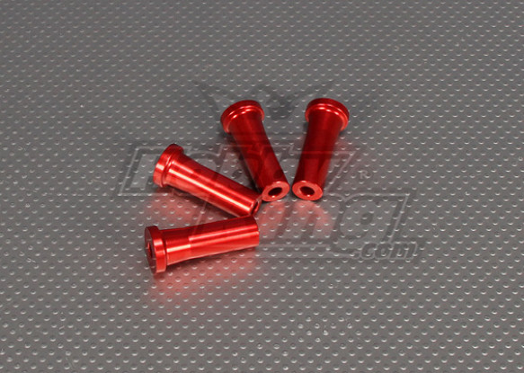 CNC Standoff 40 mm (M5) Red