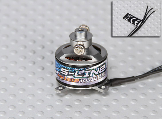 Dipartimento Funzione 1612 Brushless Outrunner 3200KV