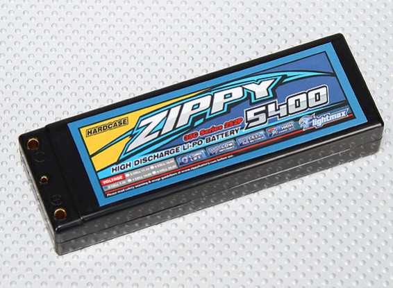 ZIPPY 5400mAh 2S2P 35C Hardcase Confezione