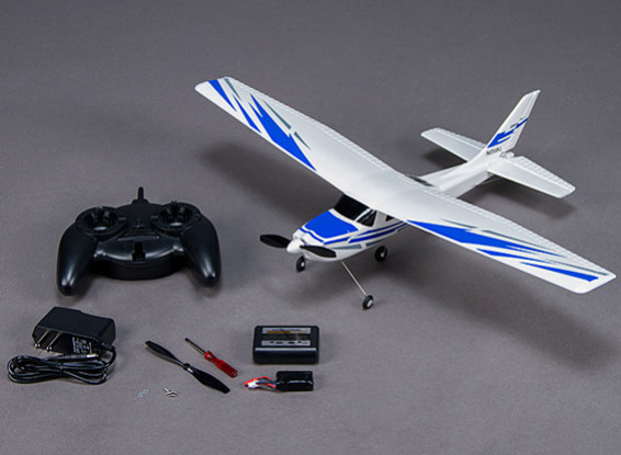 SCRATCH/DENT - 182 Light Aircraft 550mm w/2.4ghz Radio (M2)  (RTF) E1131 (UK Warehouse)