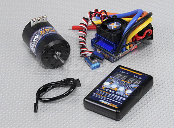 Dipartimento Funzione X-Car Brushless Power System 5200KV / 100A