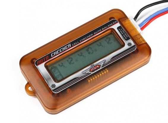Turnigy DLUX LIPO cella batterie Display e Balancer (2S ~ 6S)