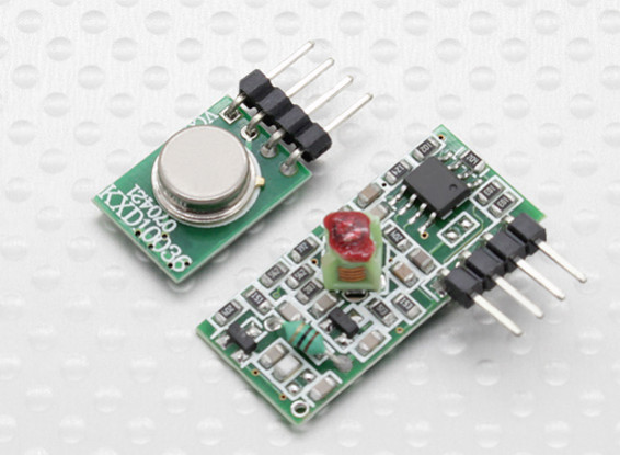 Modulo trasmettitore senza fili 315RF e modulo ricevitore senza fili