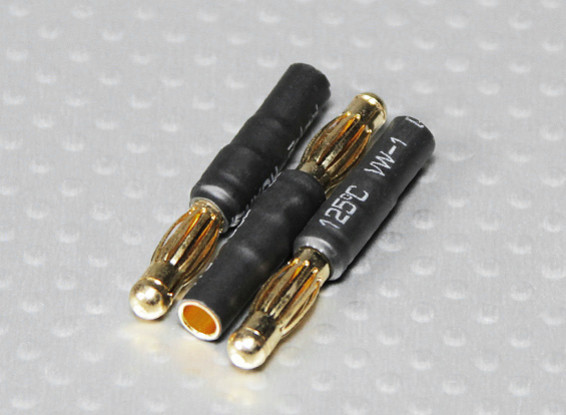 USA Adattatori connettori 4mm Male to 3.5mm Female bullet 3pcs/bag 