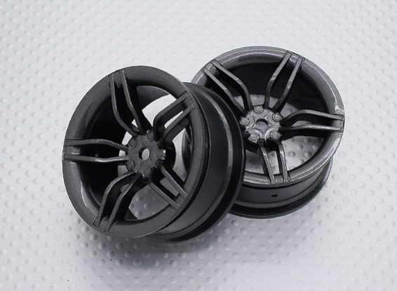 Scala 1:10 di alta qualità Touring / Drift Wheels RC 12 millimetri Hex (2pc) CR-FFM