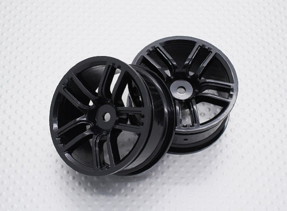 Scala 1:10 di alta qualità Touring / Drift Wheels RC 12 millimetri Hex (2pc) CR-GTNB