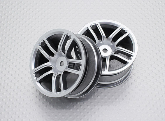 Scala 1:10 di alta qualità Touring / Drift Wheels RC 12 millimetri Hex (2pc) CR-GTS
