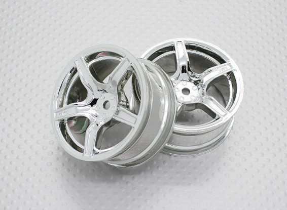 Scala 1:10 di alta qualità Touring / Drift Wheels RC 12 millimetri Hex (2pc) CR-C63C